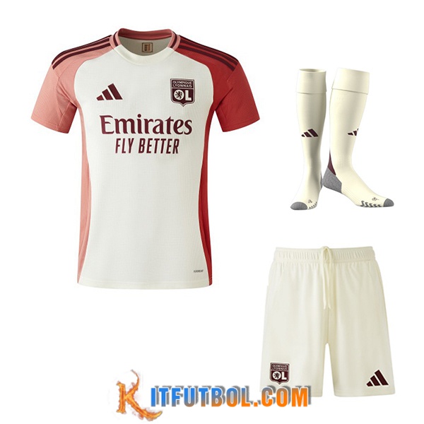Camisetas Futbol Lyon Tercera (Cortos + Calcetines) 2024/2025
