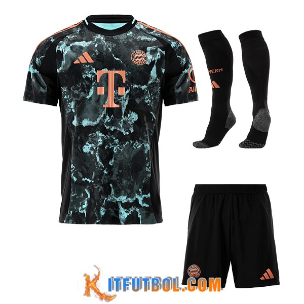 Camisetas Futbol Bayern Munich Segunda (Cortos + Calcetines) 2024/2025