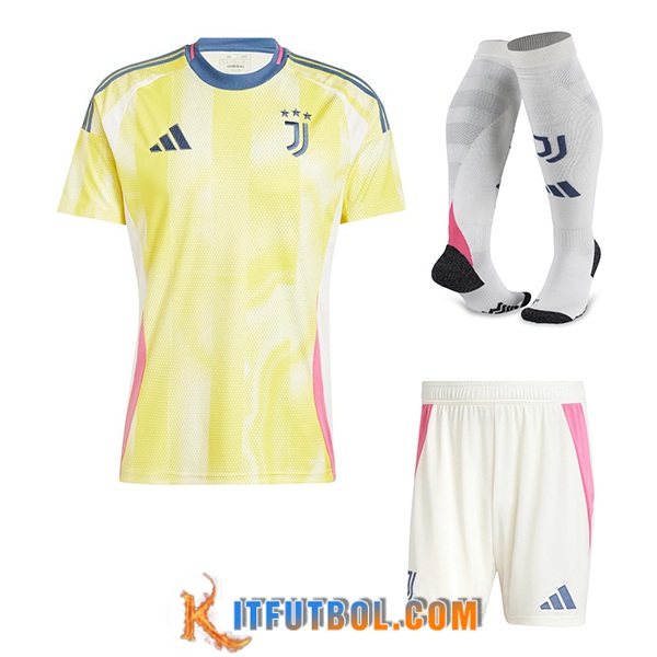 Camisetas Futbol Juventus Segunda (Cortos + Calcetines) 2024/2025
