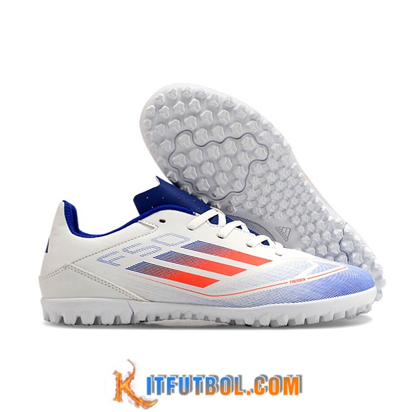 Adidas Botas De Fútbol CLUB TF Blanco/Naranja/Rojo
