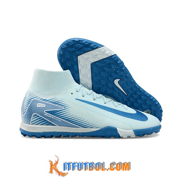 Nike Botas De Fútbol Air Zoom Mercurial Superfly X Elite TF Azul