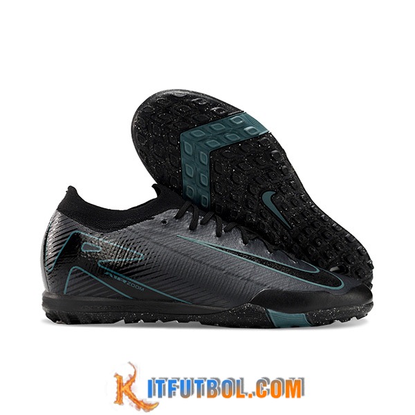 Nike Botas De Fútbol Air Zoom Mercurial Vapor XVI Elite TF Negro/Azul