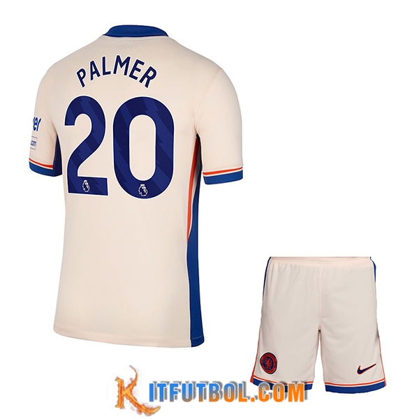 Camisetas De Futbol Chelsea (PALMER #20) Ninos 2024/2025 Segunda