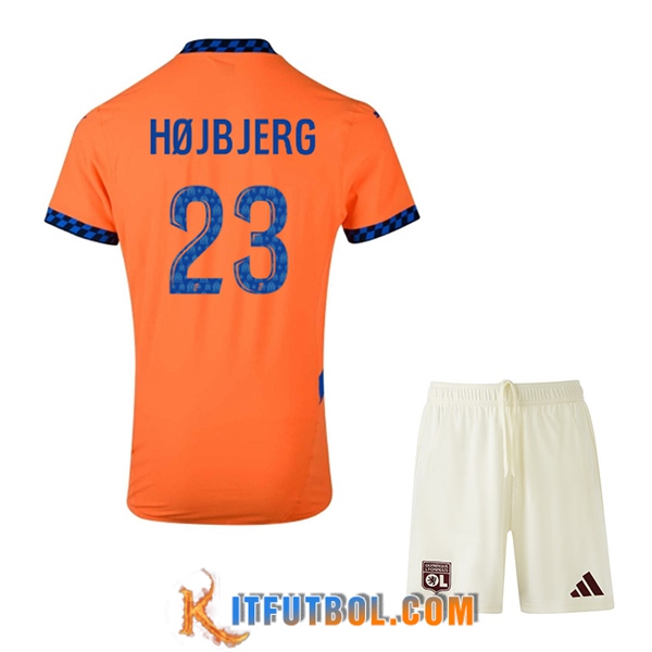 Camisetas De Futbol Marsella (HØJBJERG #23) Ninos 2024/2025 Tercera