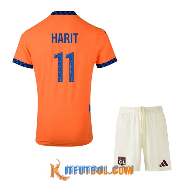 Camisetas De Futbol Marsella (HARIT #11) Ninos 2024/2025 Tercera