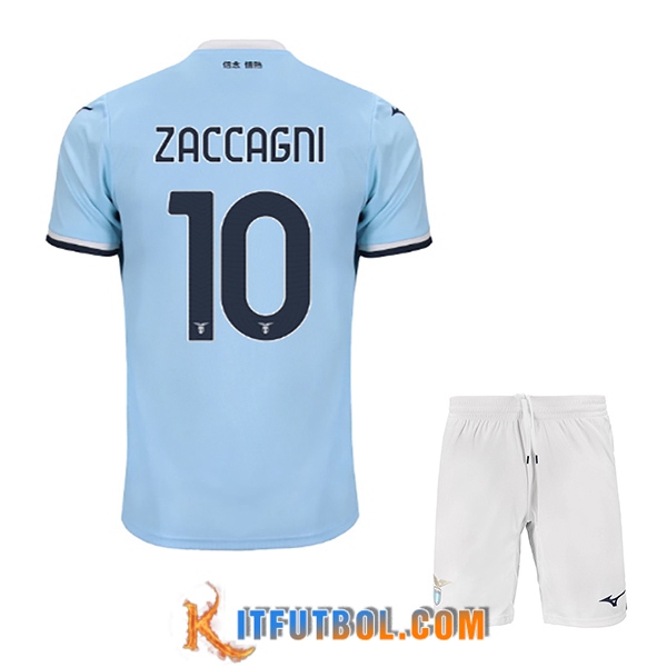 Camisetas De Futbol SS Lazio (ZACCAGNI #10) Ninos 2024/2025 Primera