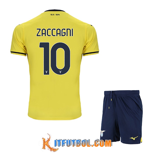 Camisetas De Futbol SS Lazio (ZACCAGNI #10) Ninos 2024/2025 Segunda