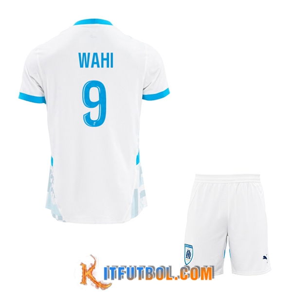 Camisetas De Futbol Marsella (WAHI #9) Ninos 2024/2025 Primera