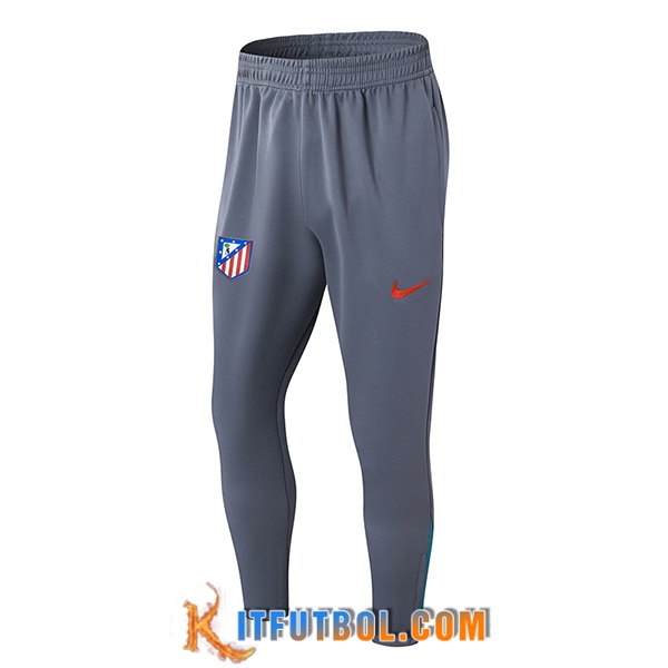 Pantalon Entrenamiento Atletico Madrid Gris 2024/2025
