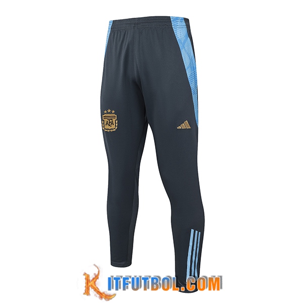 Pantalon Entrenamiento Argentina Gris/Azul 2024/2025