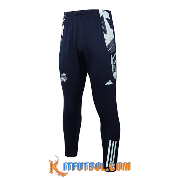 Pantalon Entrenamiento Real Madrid Azul/Verde 2024/2025