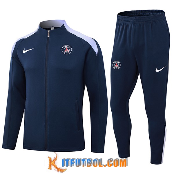 Chandal Equipos De Futbol Chaquetas PSG azul real 2024/2025