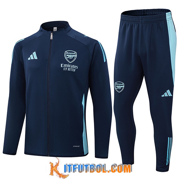 Chandal Equipos De Futbol Chaquetas Arsenal azul real 2024/2025
