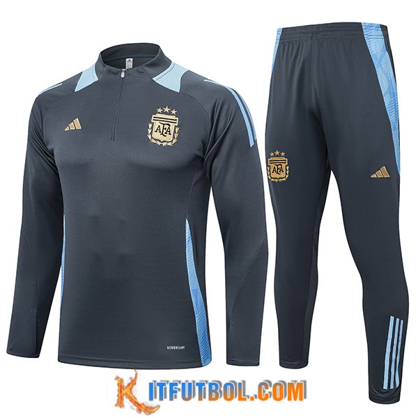 Chandal Equipos De Futbol Argentina Gris/Azul 2024/2025