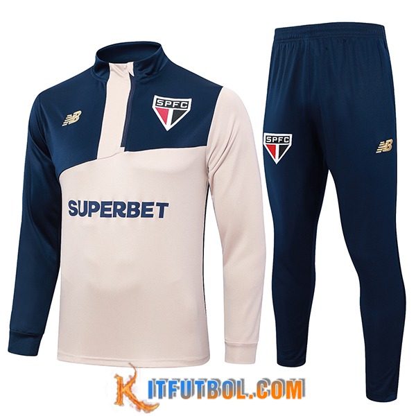 Chandal Equipos De Futbol Sao Paulo FC Amarillo/Azul 2024/2025