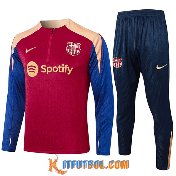 Chandal Equipos De Futbol FC Barcelona Rojo/Amarillo/Azul 2024/2025
