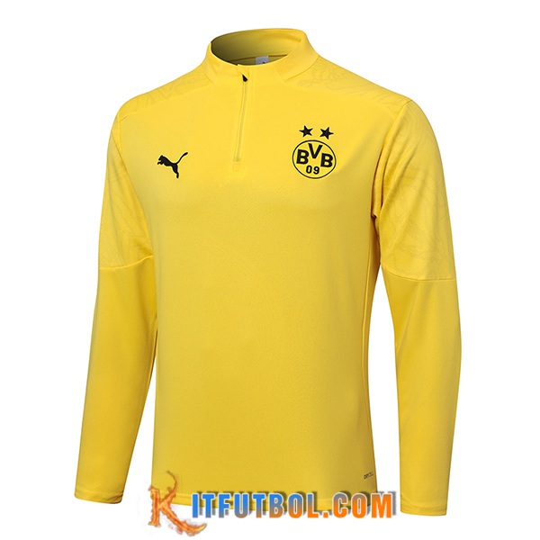 Sudadera De Entrenamiento Dortmund Amarillo/Negro 2024/2025