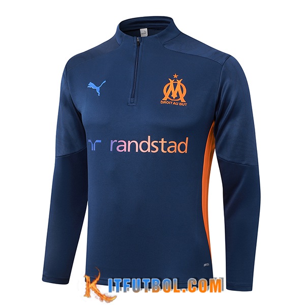 Sudadera De Entrenamiento Marsella azul real 2024/2025