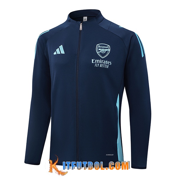 Chaquetas Futbol Arsenal azul real 2024/2025