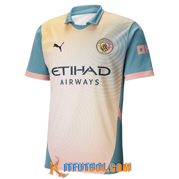 Nueva Camisetas De Futbol Manchester City Fourth 2024/2025