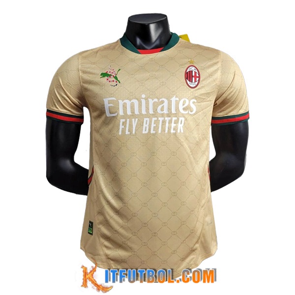 Camisetas De Futbol AC Milan Special Editioncile Amarillo 2024/2025