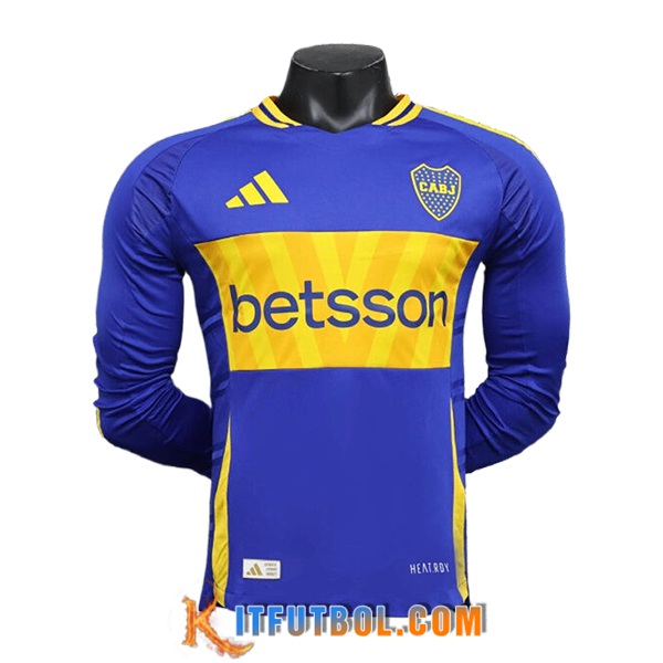 Camisetas De Futbol Boca Juniors Primera Manga Largas 2024/2025
