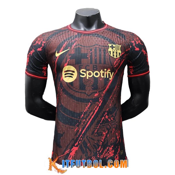 Camisetas De Futbol FC Barcelona Special Edition Rojo/Negro 2024/2025