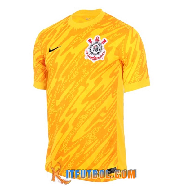 Camisetas De Futbol Corinthians Portero Amarillo 2024/2025