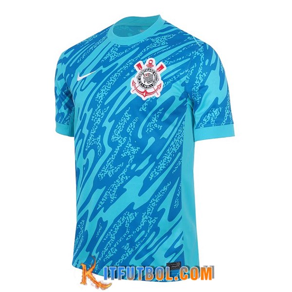 Camisetas De Futbol Corinthians Portero Azul 2024/2025