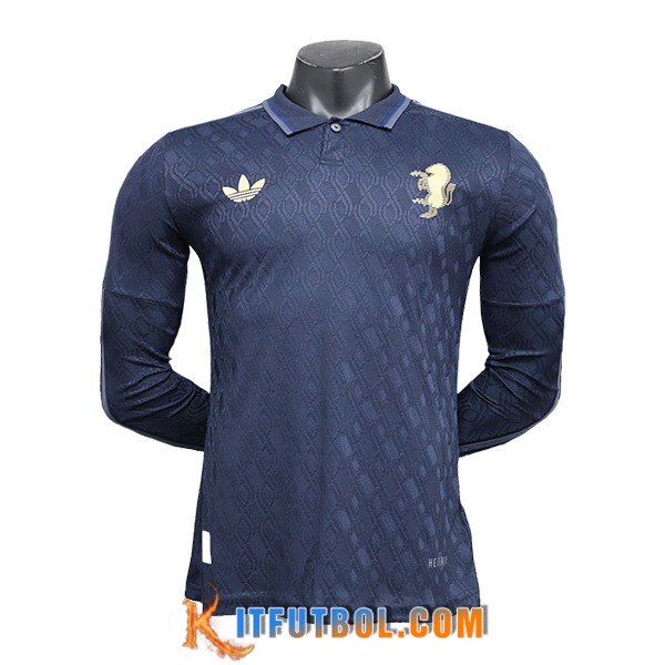 Camisetas De Futbol Juventus Manga Largas Segunda 2024/2025