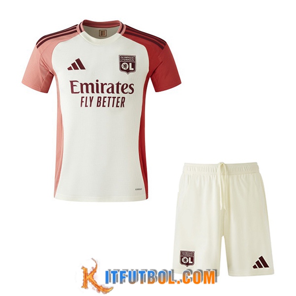 Nueva Camisetas De Futbol Lyon Ninos Tercera 2024/2025