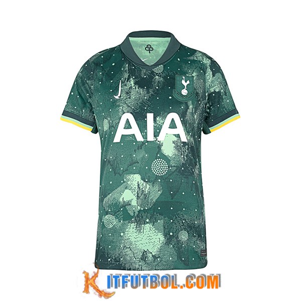Nueva Camisetas De Futbol Tottenham Hotspurs Mujer Tercera 2024/2025