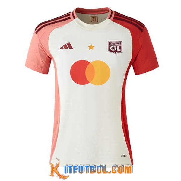 Nueva Camisetas De Futbol lyon Mujer Tercera 2024/2025