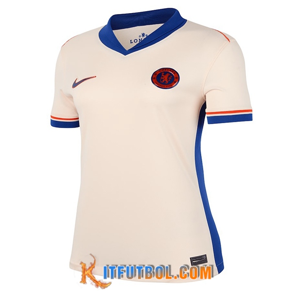 Nueva Camisetas De Futbol FC Chelsea Mujer Segunda 2024/2025