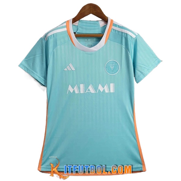 Camisetas De Futbol Inter Miami CF Mujer Tercera 2024/2025