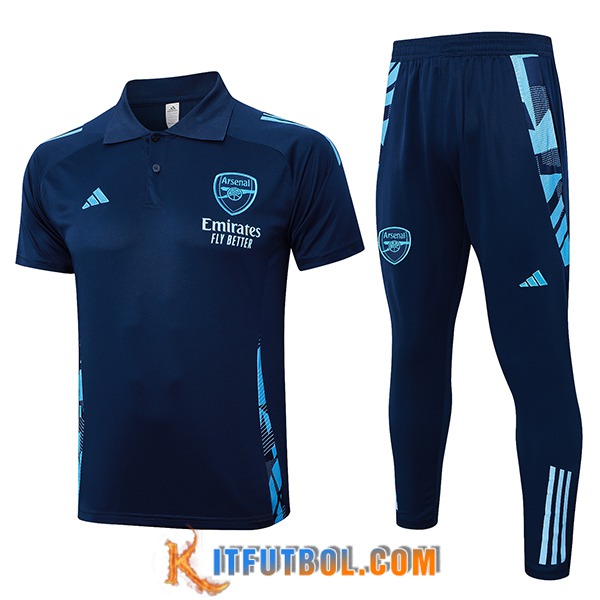 Camiseta Polo Arsenal azul real 2024/2025