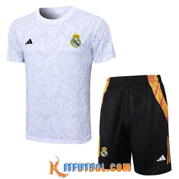 Camiseta Entrenamiento Real Madrid Blanco 2024/2025