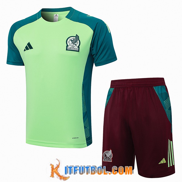 Camiseta Entrenamiento México Verde 2024/2025