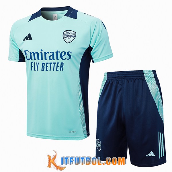 Camiseta Entrenamiento Arsenal Verde 2024/2025