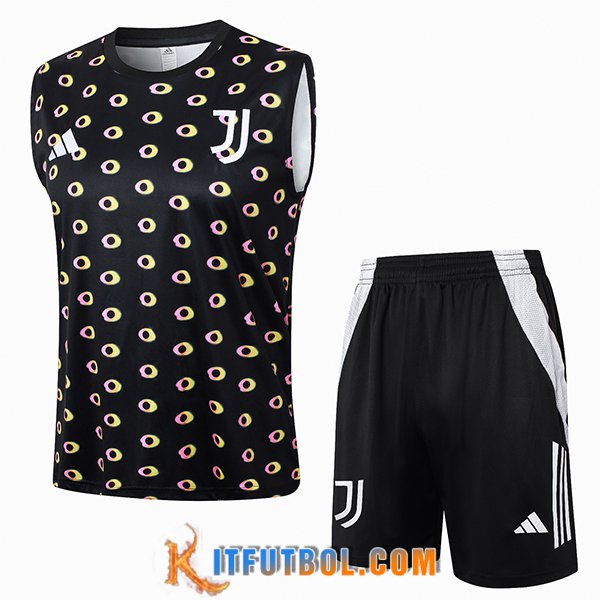 Camiseta Entrenamiento sin mangas Juventus Negro 2024/2025