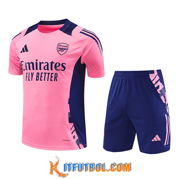 Camiseta Entrenamiento Arsenal Rosa/Violeta 2024/2025