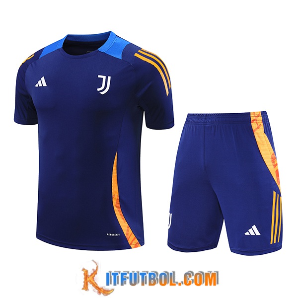 Camiseta Entrenamiento Juventus Azul/Orang 2024/2025
