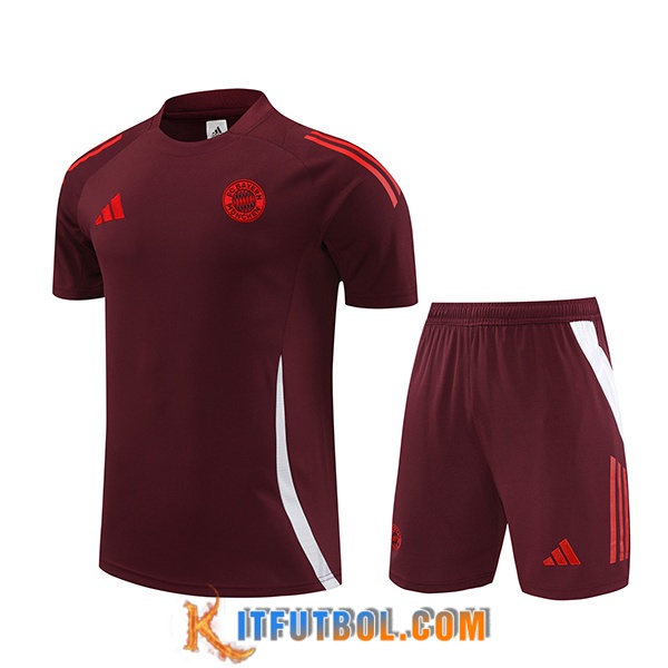 Camiseta Entrenamiento Bayern Munich Rojo/Blanco 2024/2025