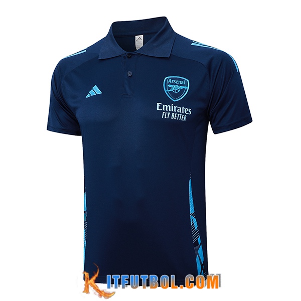 Camiseta Polo Arsenal azul real 2024/2025