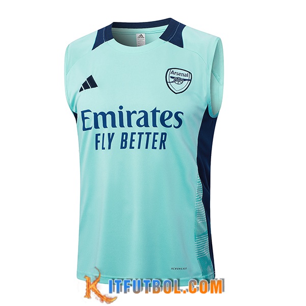 Chalecos De Futbol Arsenal Verde/Azul 2024/2025