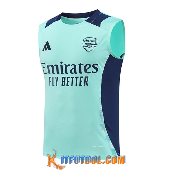 Chalecos De Futbol Arsenal Verde/Azul 2024/2025
