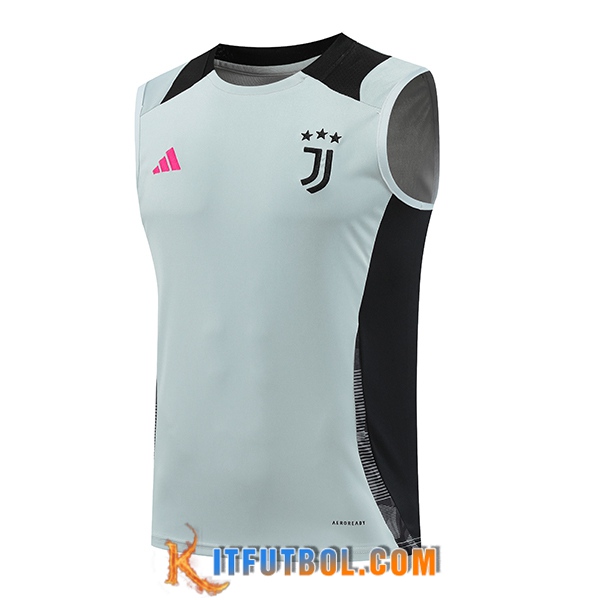 Chalecos De Futbol Juventus Gris/Negro 2024/2025