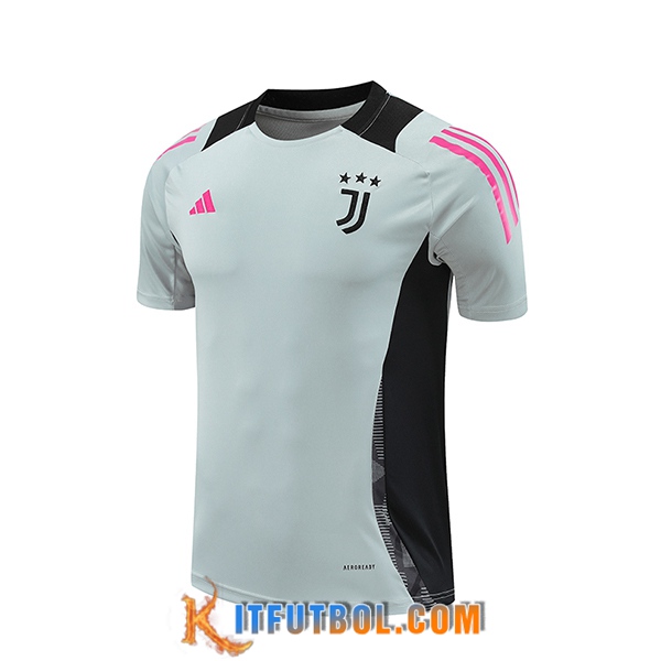 Camiseta Entrenamiento Juventus Gris/Negro 2024/2025