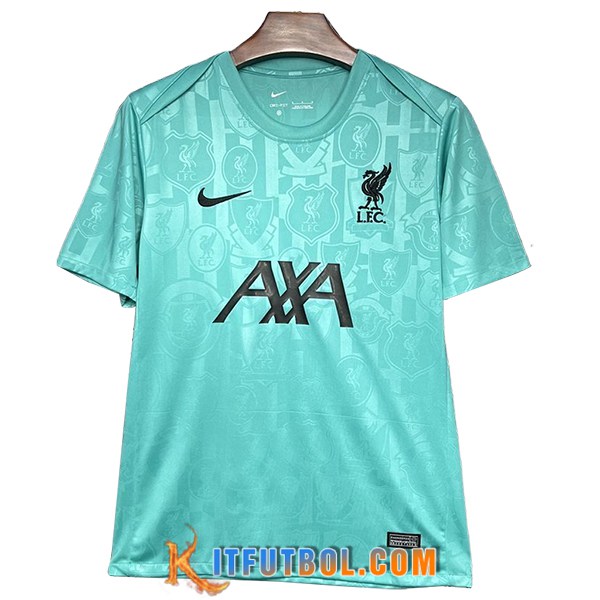Camiseta Entrenamiento FC Liverpool Verde 2024/2025