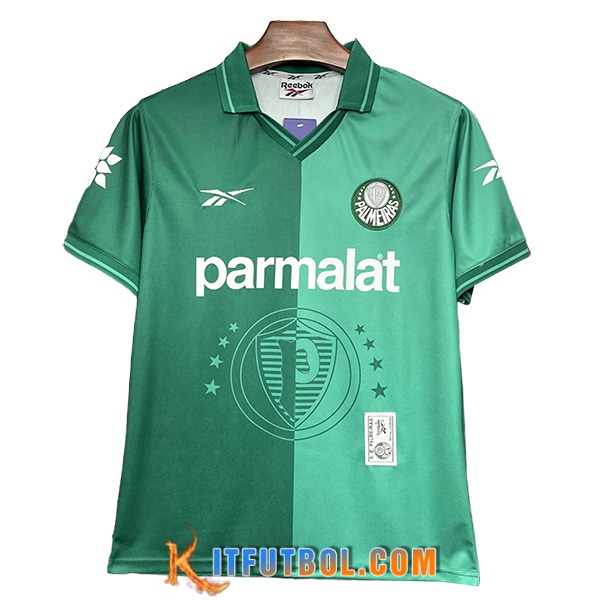 Camisetas De Futbol Palmeiras Retro Primera 1997/1998